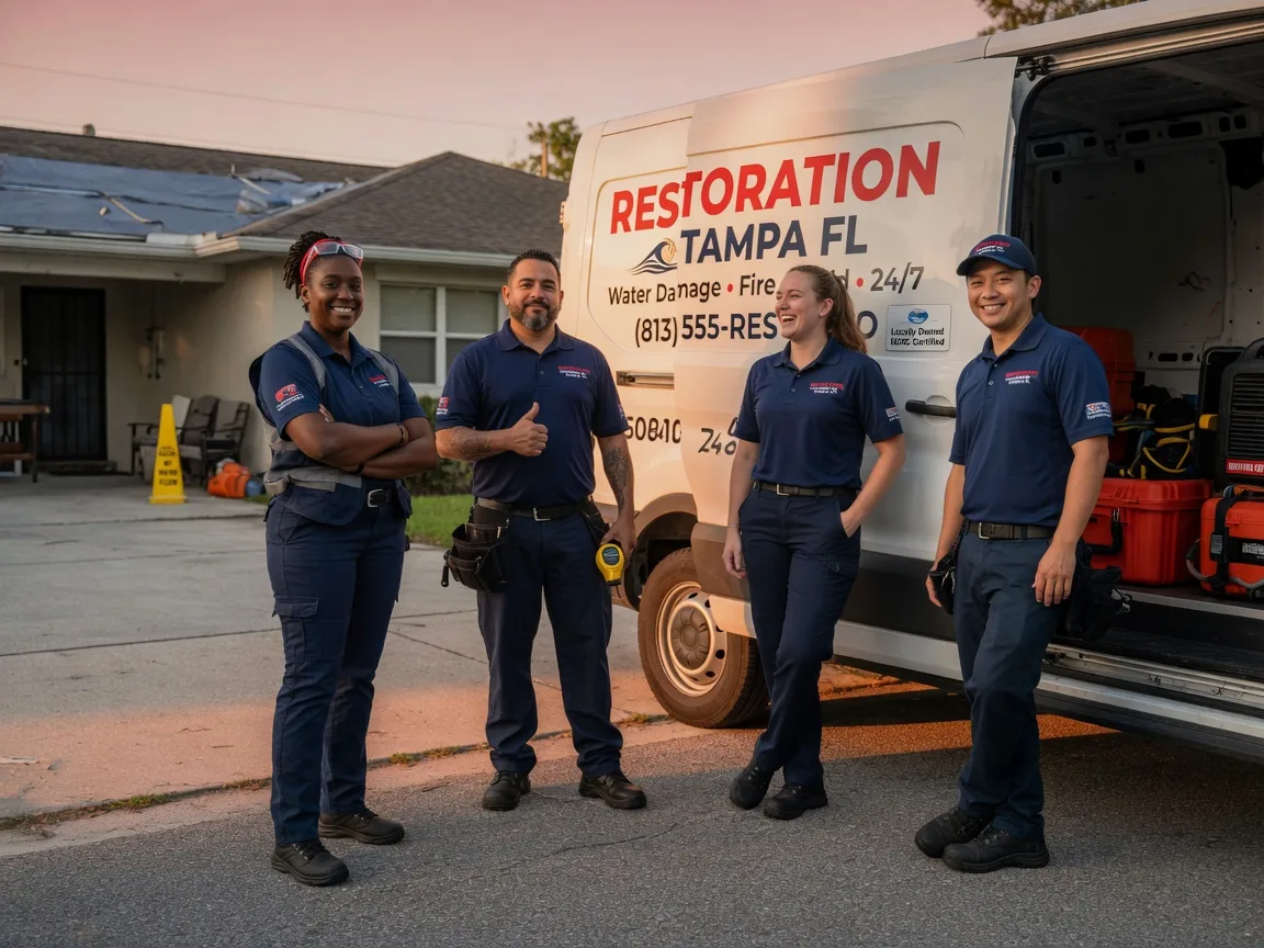 Water Damage Restoration company in Depew, OK